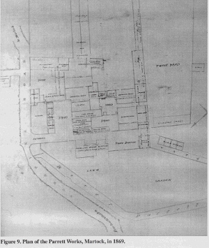 Parrett Works site plan