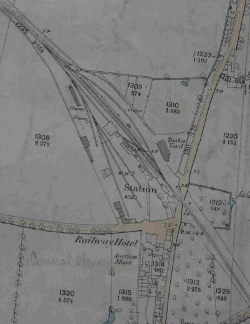 Railway 1887 os map